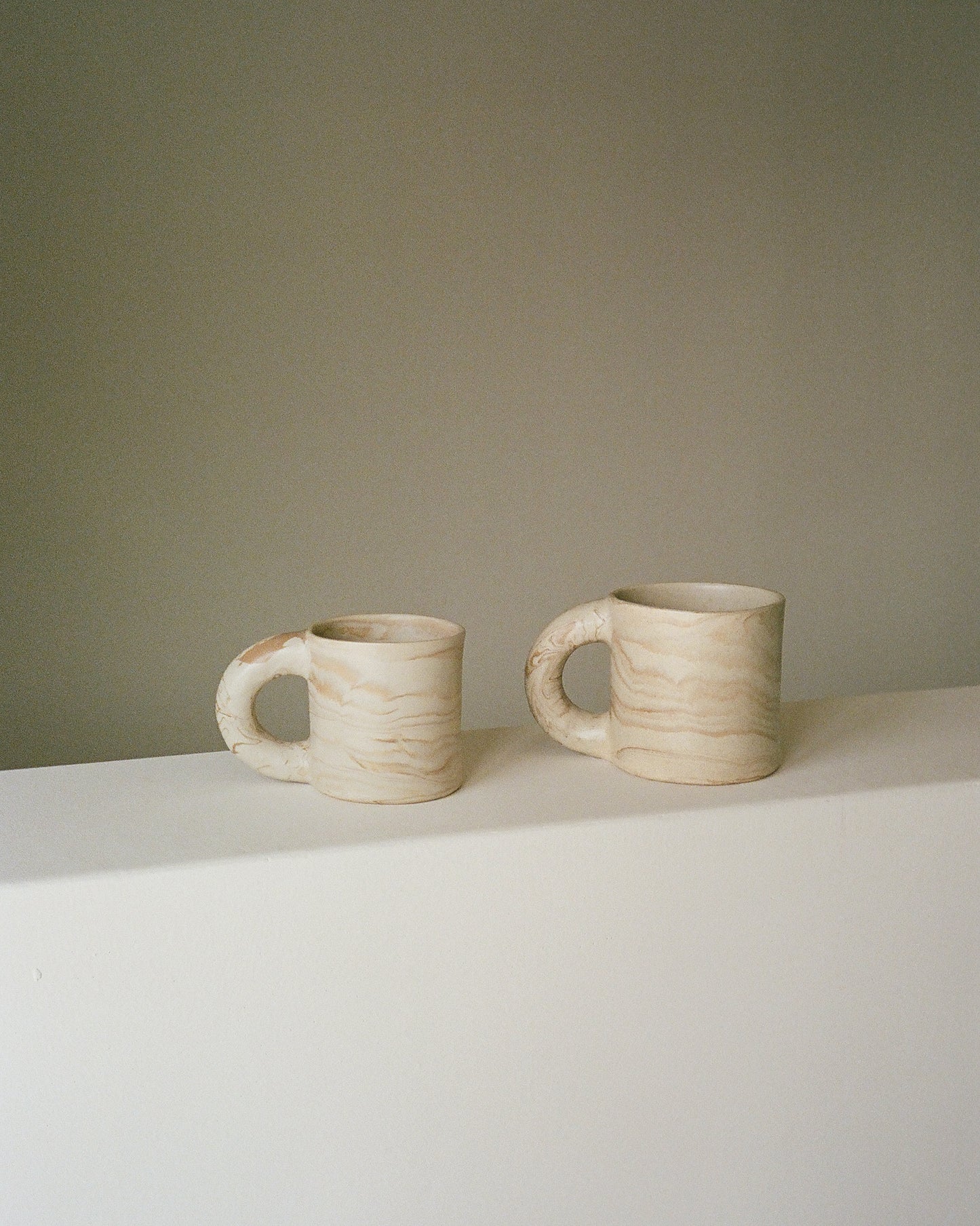 Marble Mug Ivory S