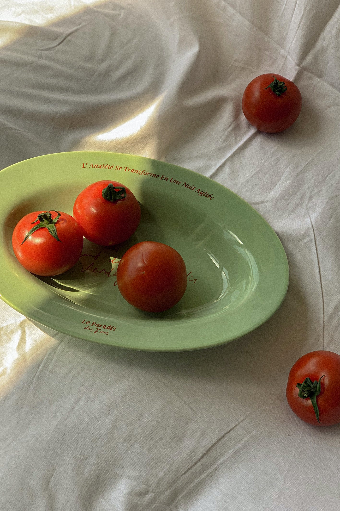 Le Paradis Oval Plate (Olive)