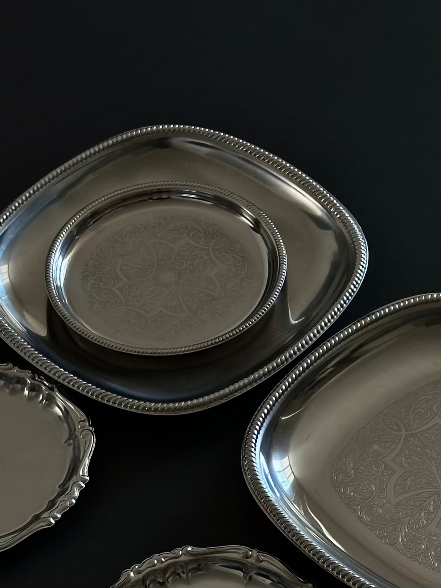 San Marco Damascene Round Saucer 15cm