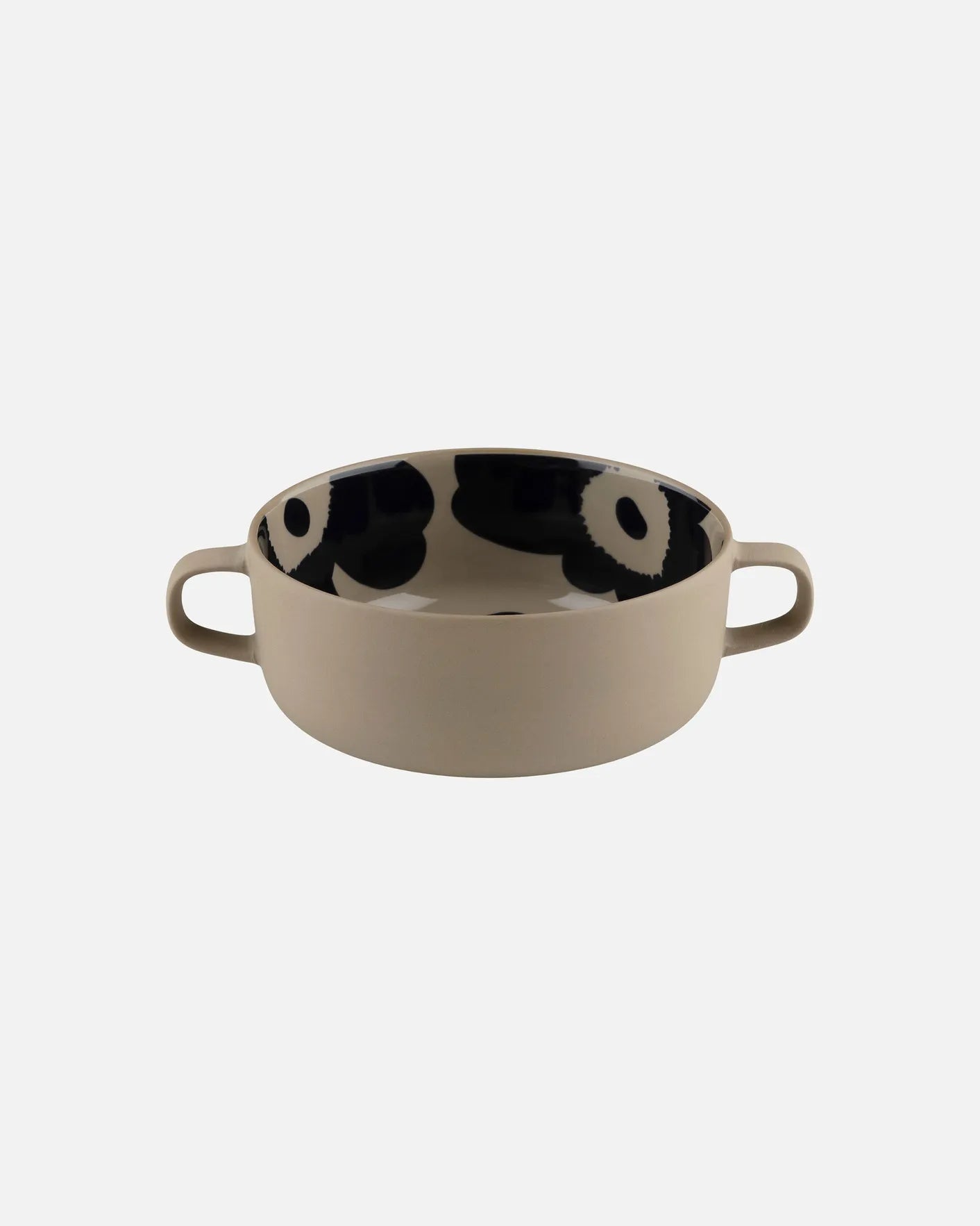 Oiva / Unikko Bowl with Handles 500ml (Terra, Dark Blue)