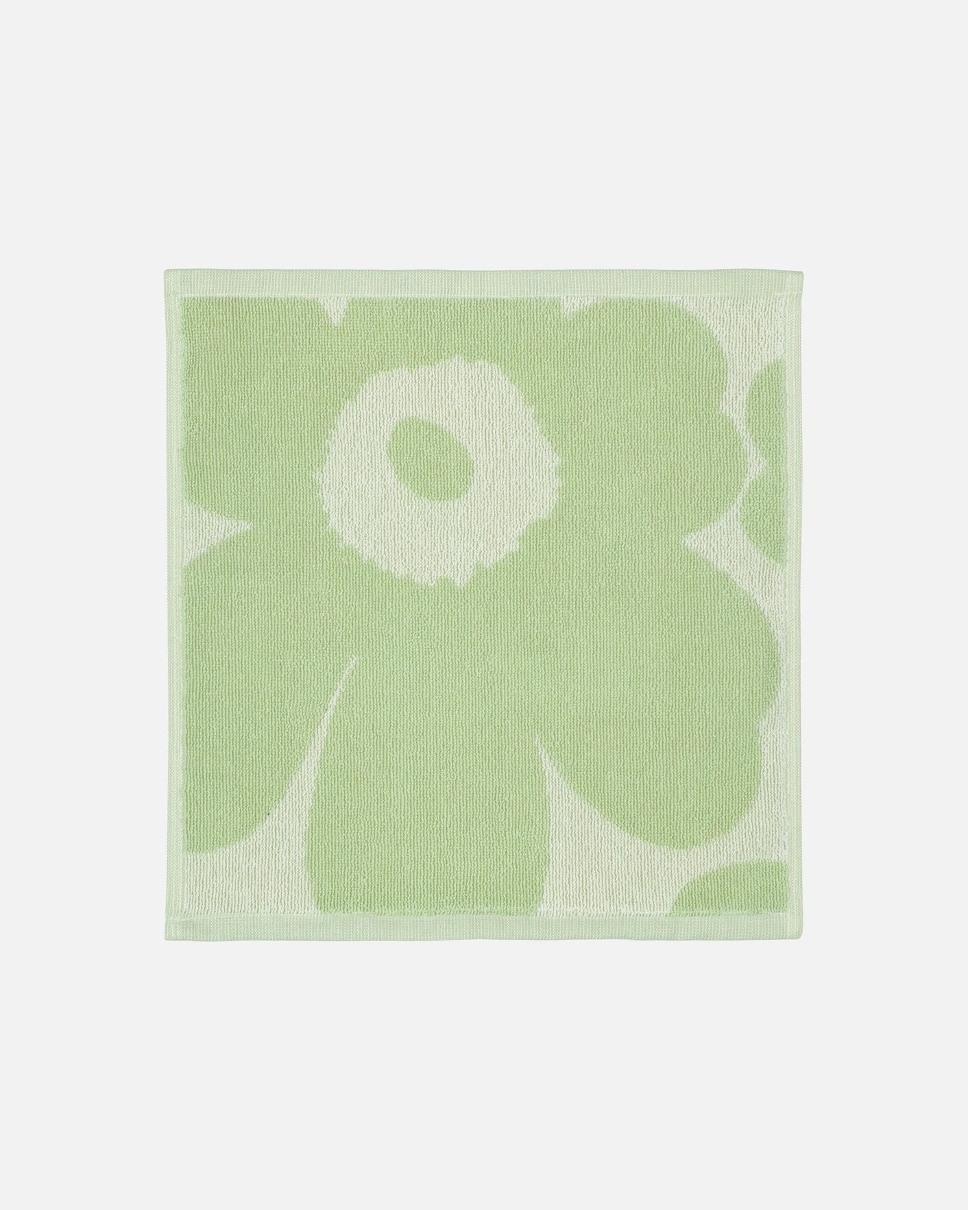 Unikko Mini Towel 30x30cm (Off White, Sage)