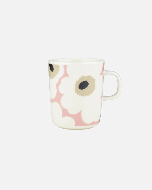 Oiva / Unikko Mug 250ml (Off White, Pink, Sand, Charcoal)