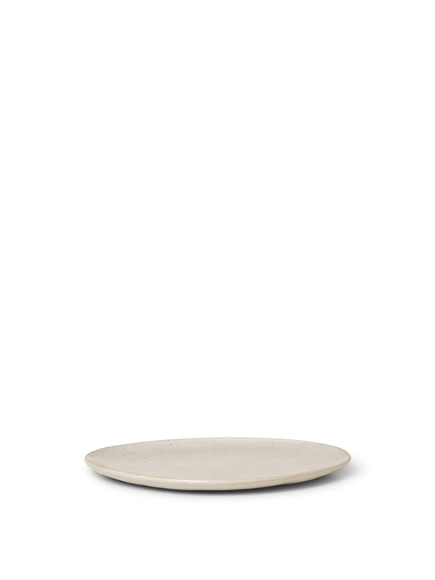Flow Plate Medium (Off-White Speckle)