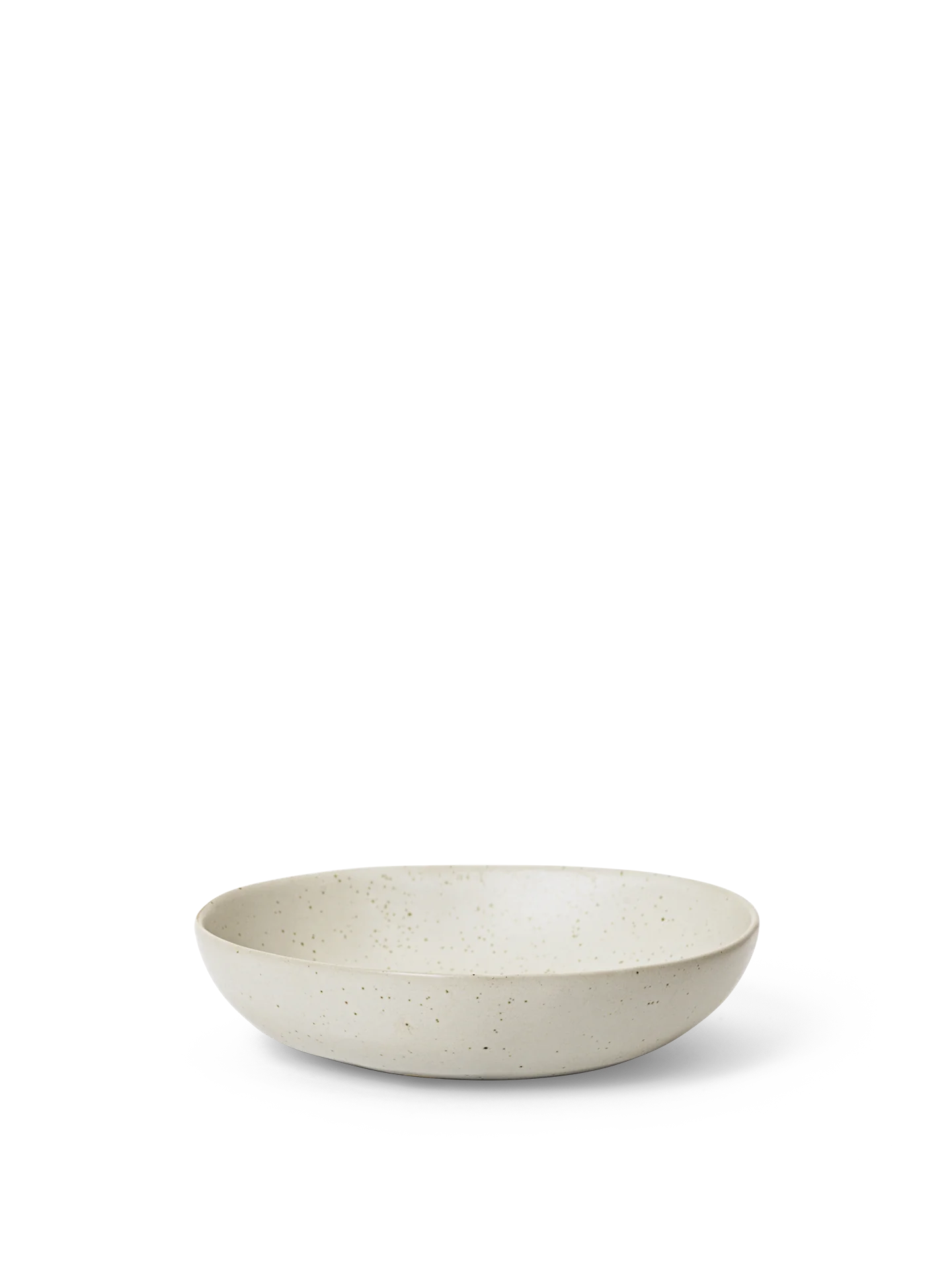 Flow Bowl Large (Off-White Speckle)