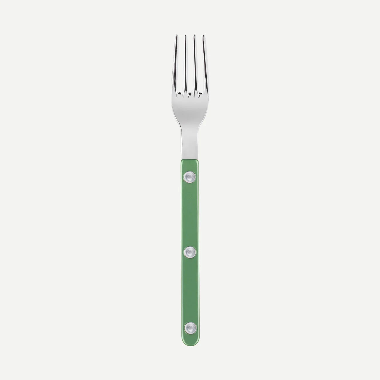 Bistrot Pearly Shiny Cutlery - Garden Green
