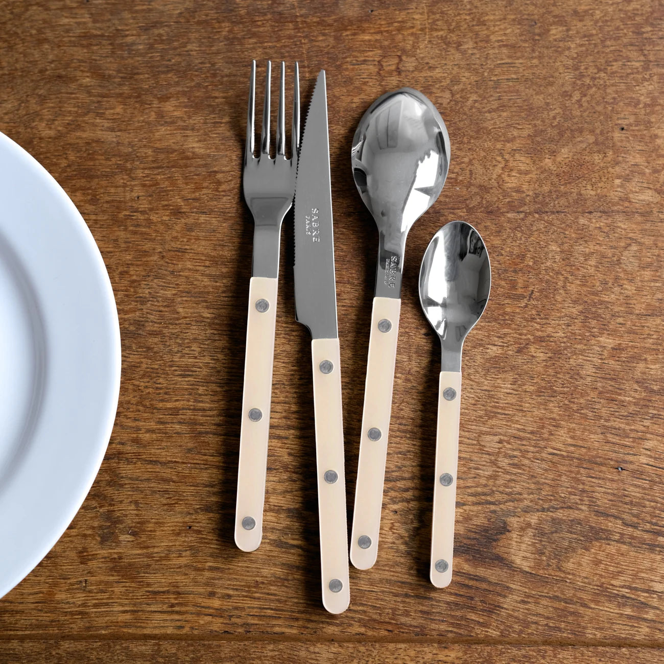 Bistrot Pearly Shiny Cutlery - Pearl