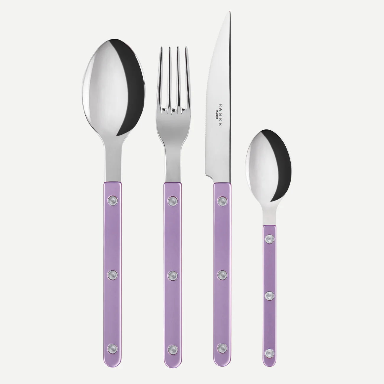 Bistrot Pearly Shiny Cutlery - Lilac