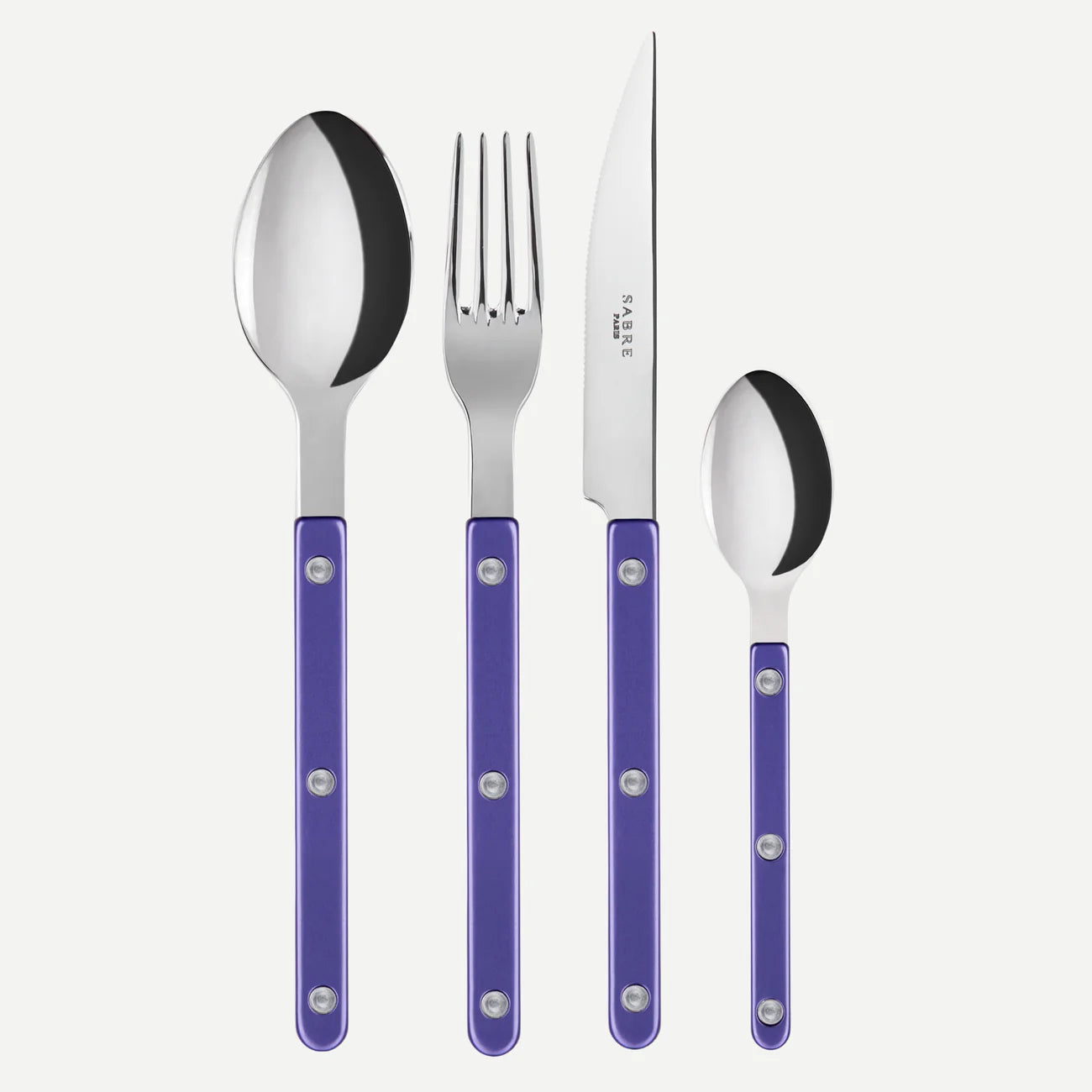 Bistrot Pearly Shiny Cutlery - Purple