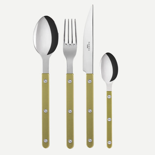 Bistrot Pearly Shiny Cutlery - Moss