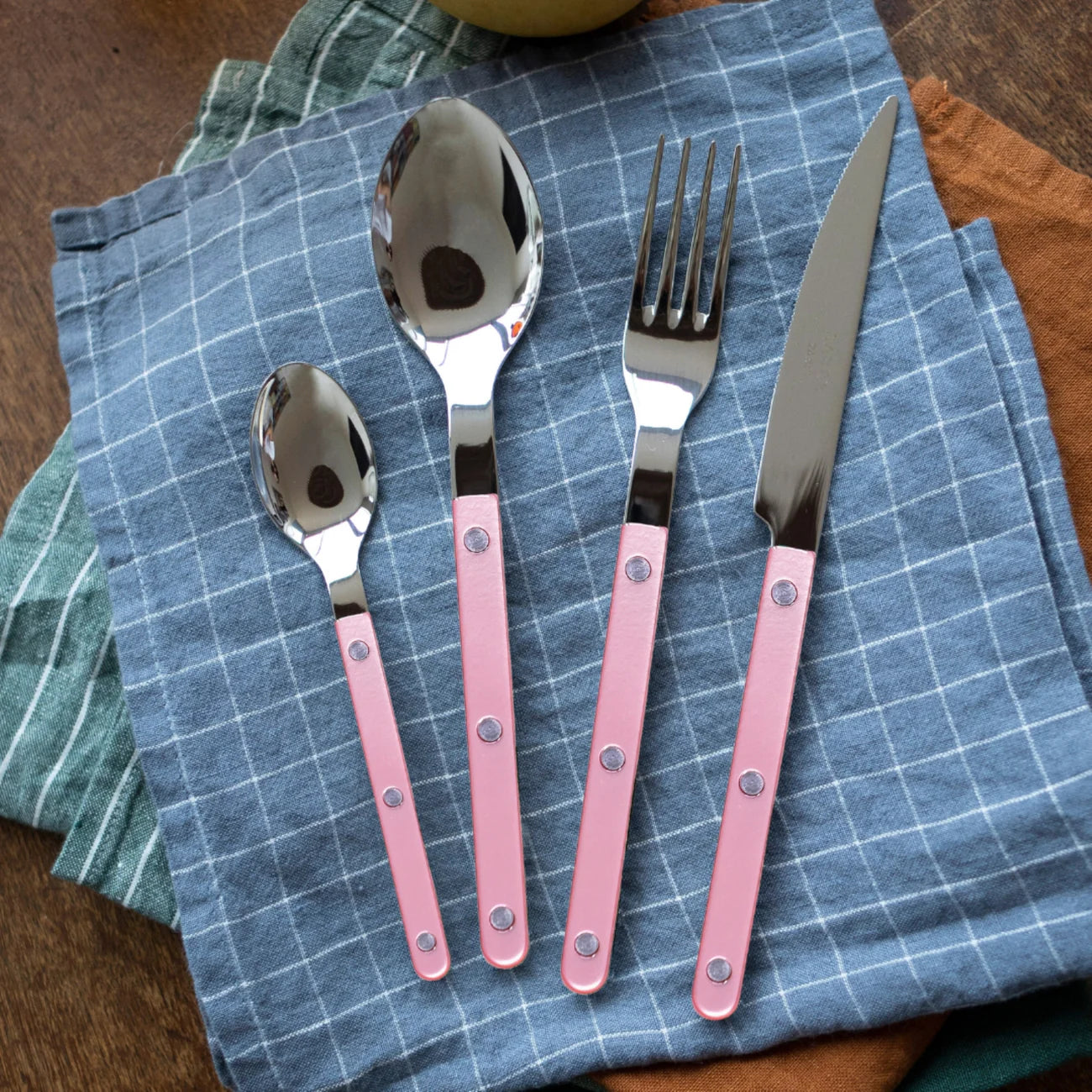 Bistrot Pearly Shiny Cutlery - Soft Pink