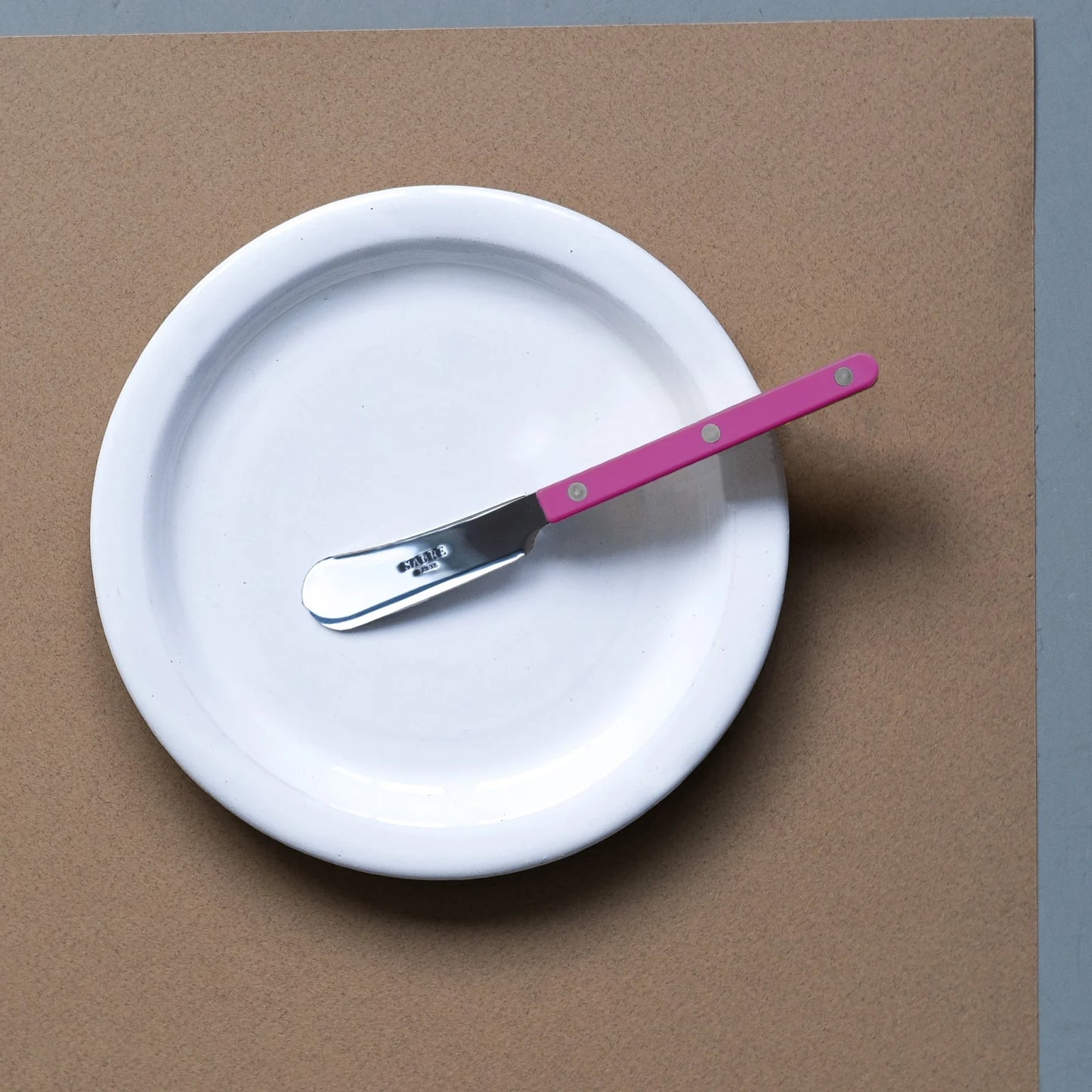 Bistrot Shiny Solid Cutlery - Raspberry