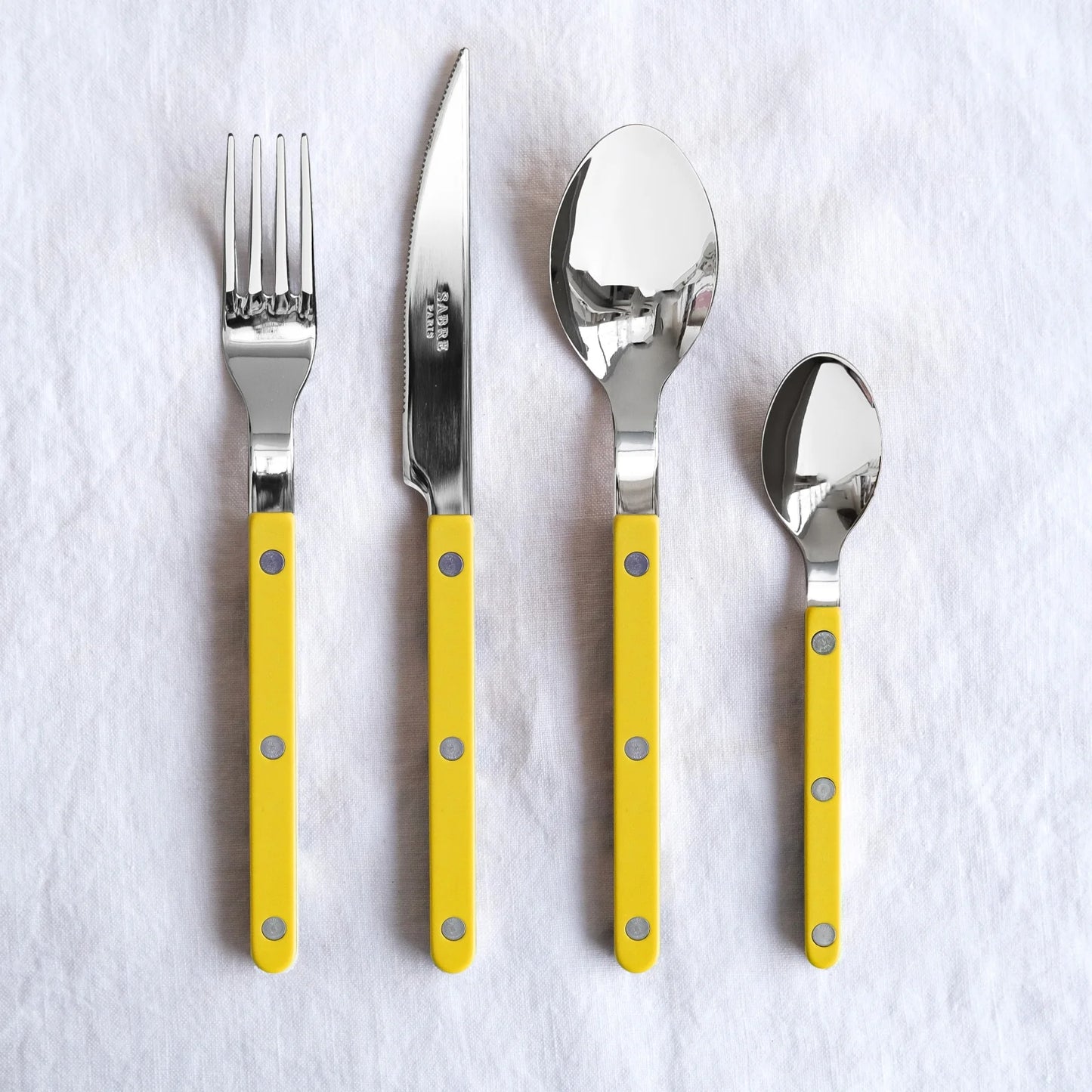 Bistrot Shiny Solid Cutlery - Yellow