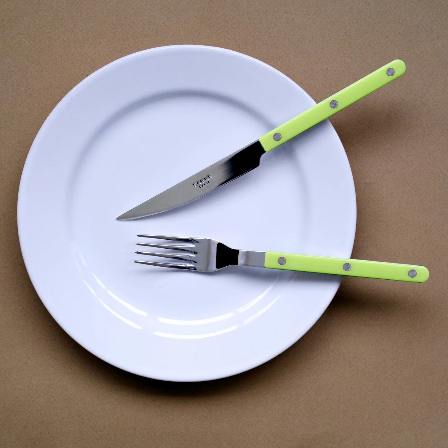 Bistrot Shiny Solid Cutlery - Lime