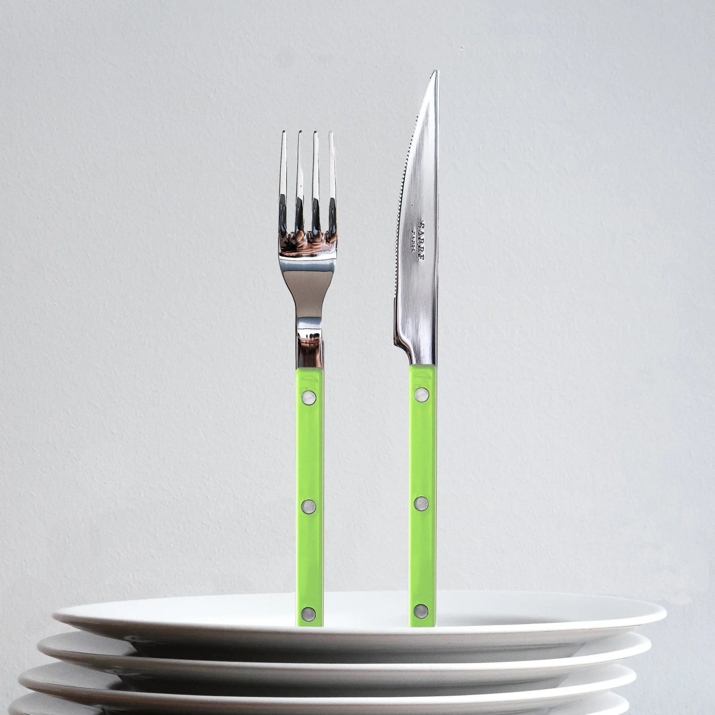 Bistrot Shiny Solid Cutlery - Lime