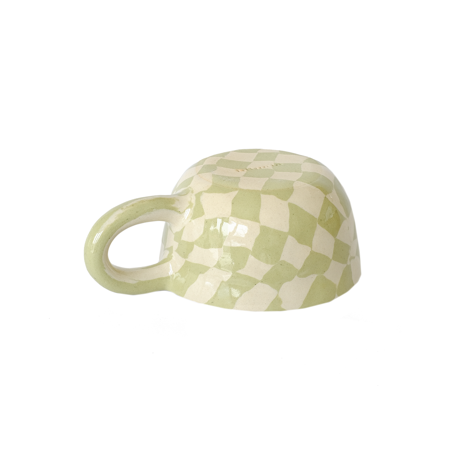 Latte Mug Check Apple 260ml