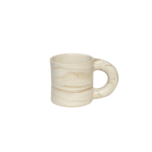 Marble Mug Ivory S