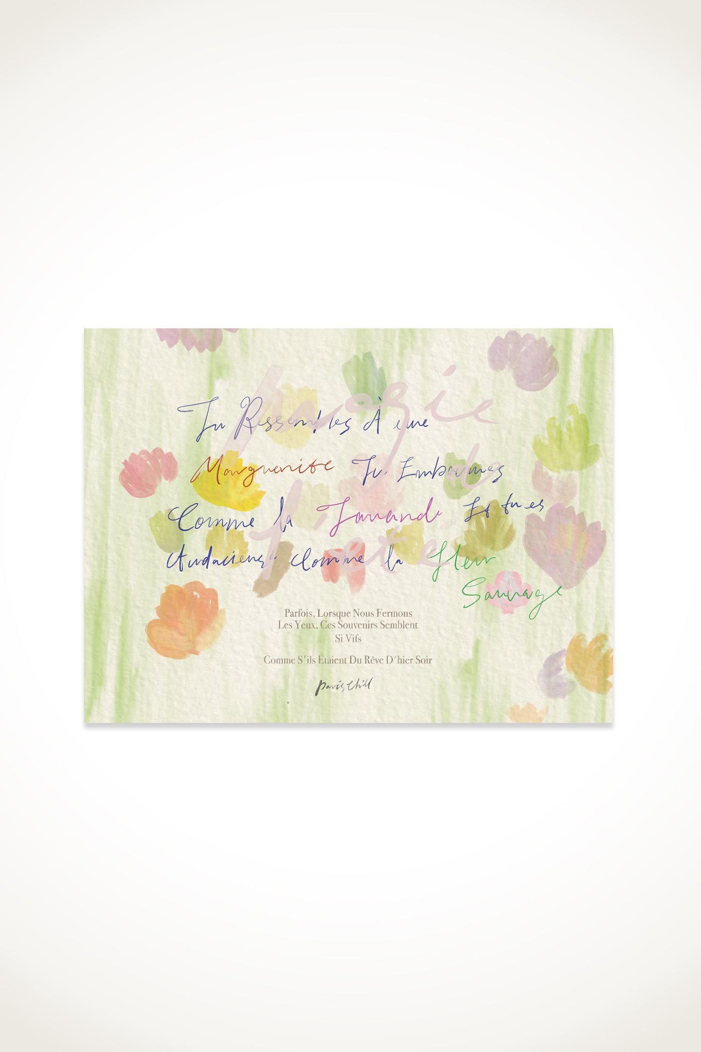When Life Gives You Flowers Postcard