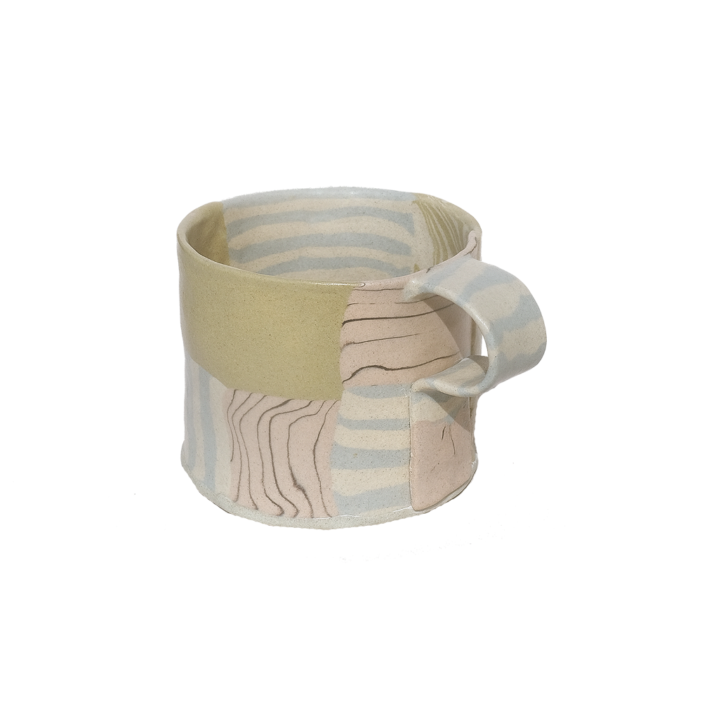 Paper Mug Patchwork Lotus 360ml
