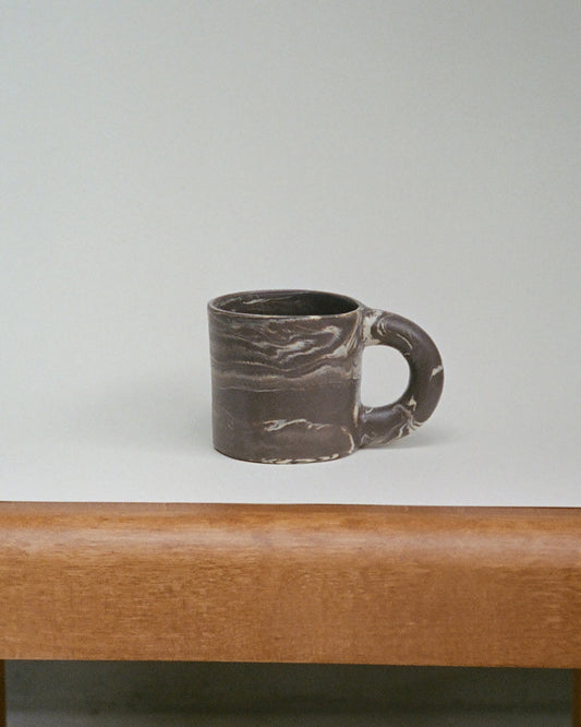 Marble Mug Dark Chocolate M