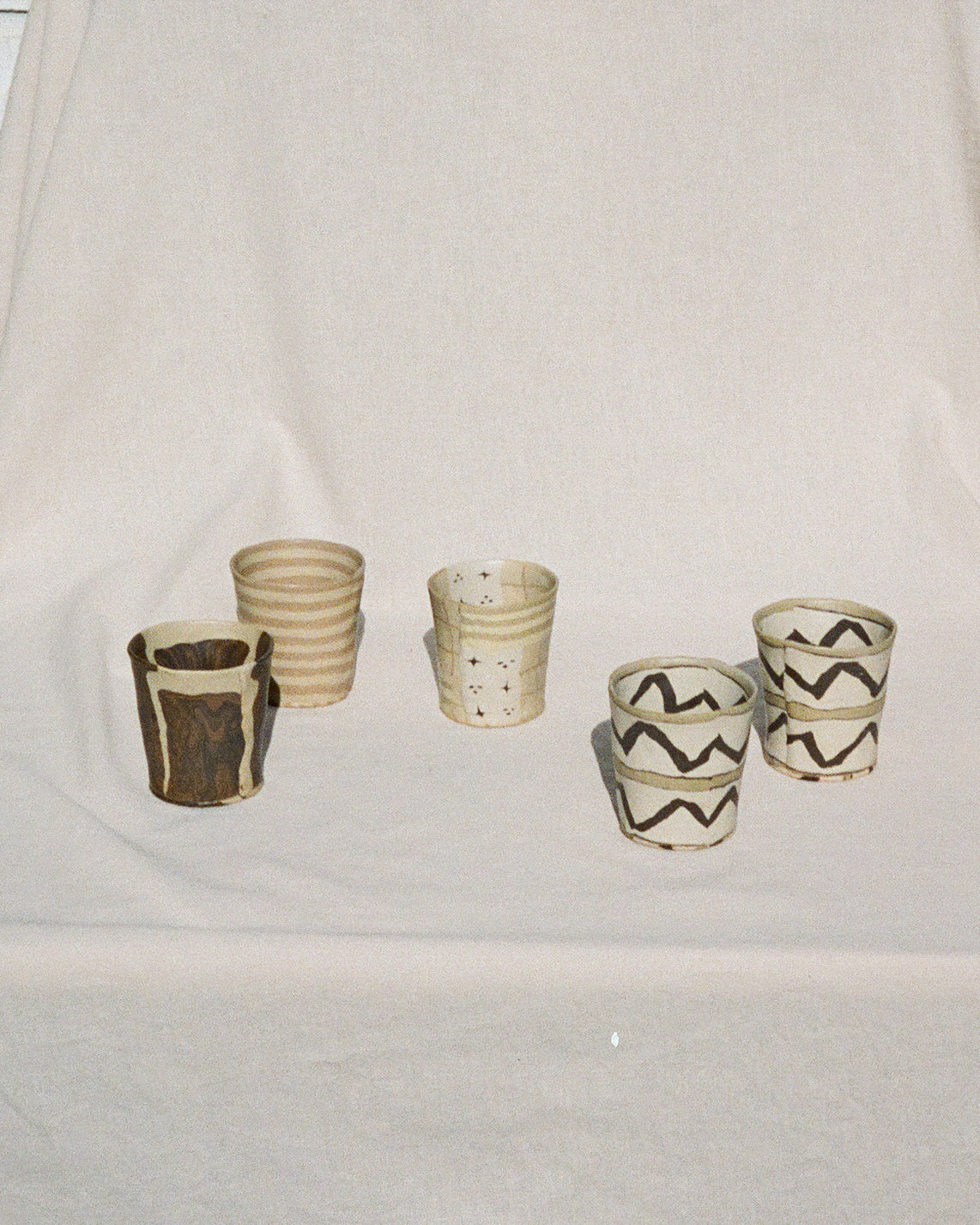Tumbler Stripe Oat 400ml
