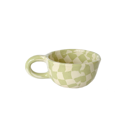 Latte Mug Check Apple 190ml