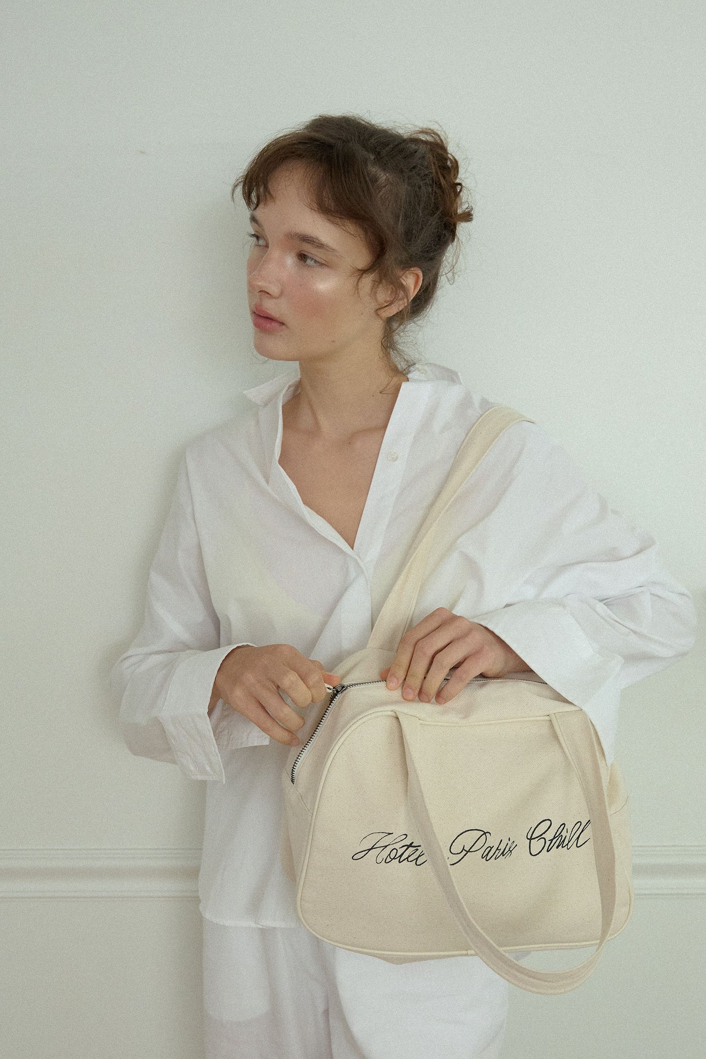Old School Carry On Bag (Linen)