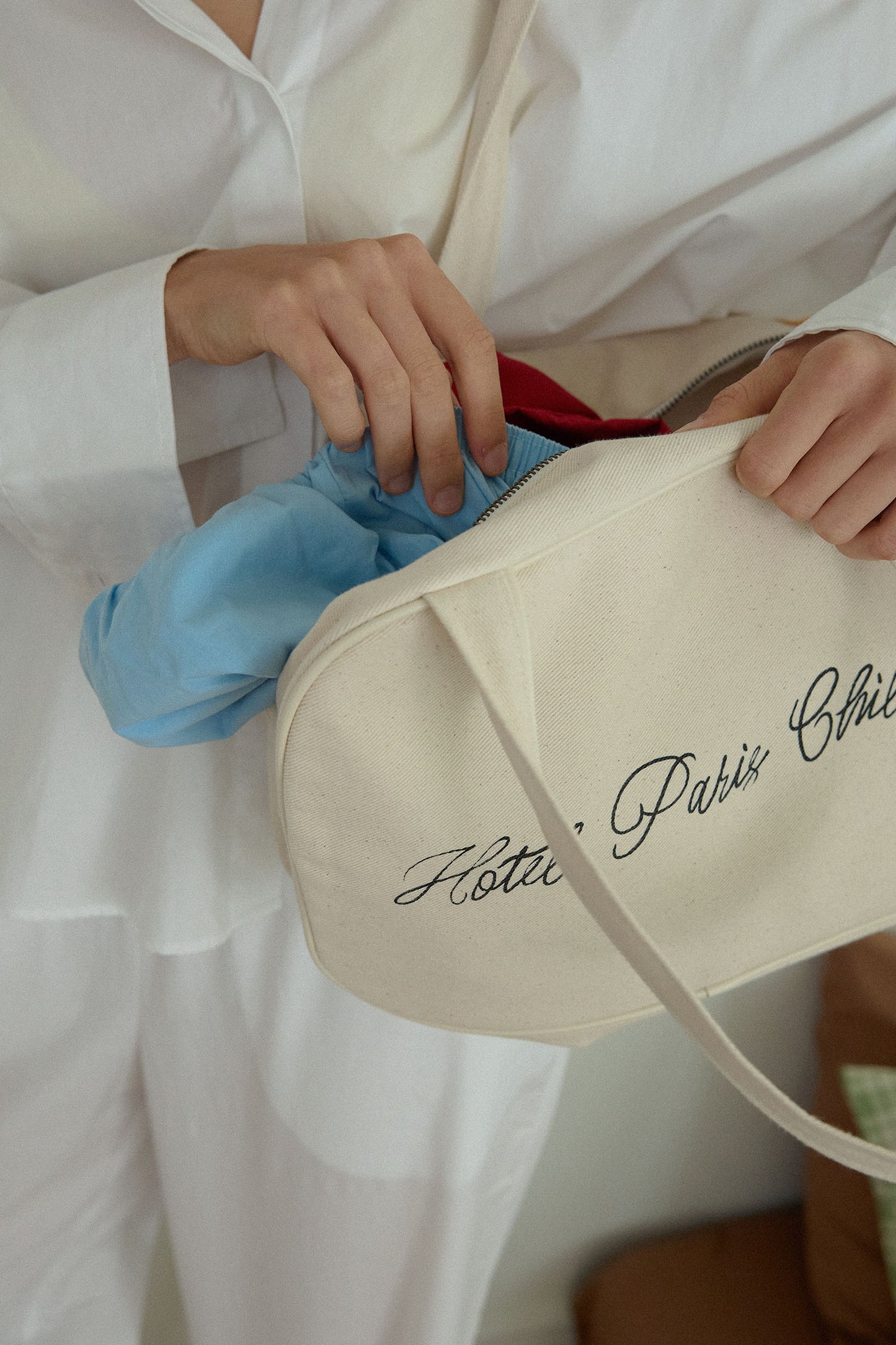 Old School Carry On Bag (Linen)