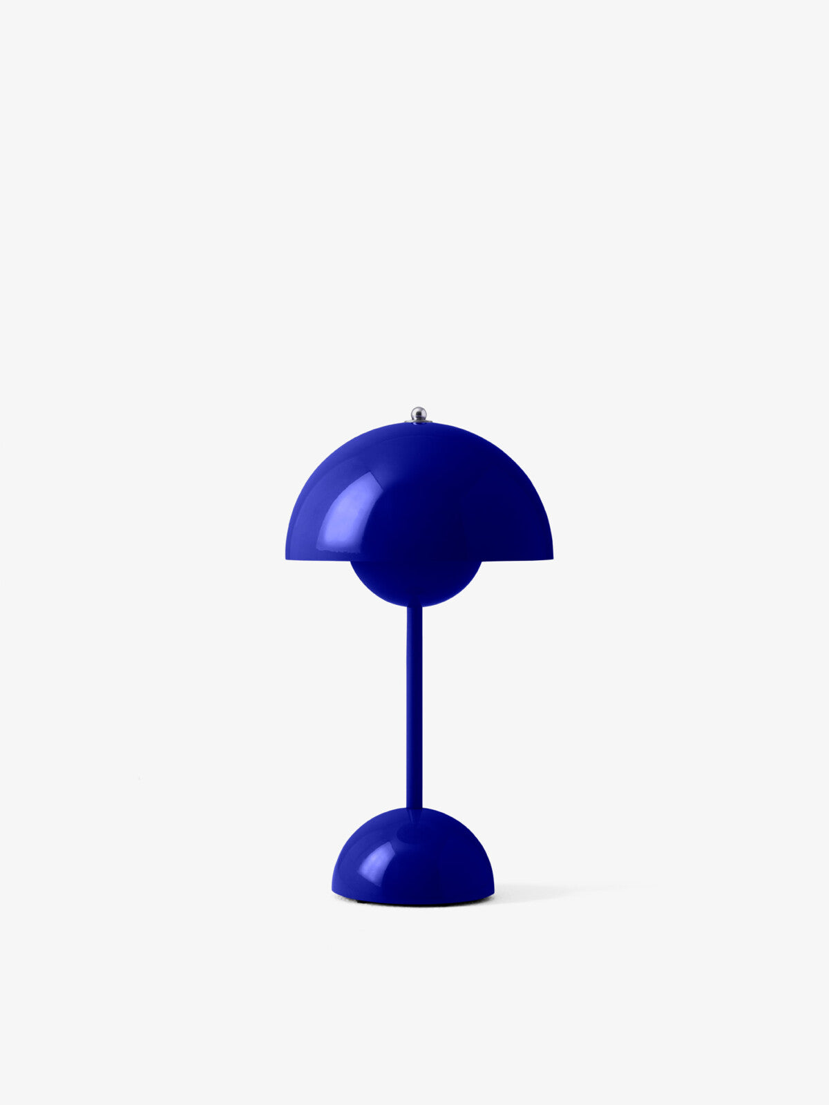 Verner Panton Flowerpot VP9 Portable Table Lamp (Cobalt Blue)