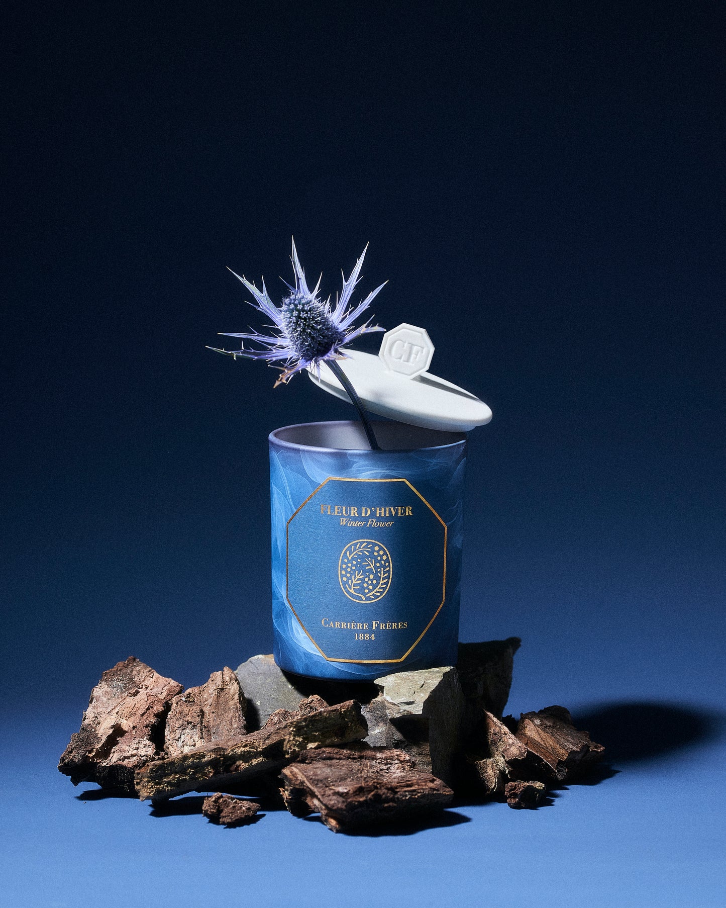 Winter Flower Candle 185g