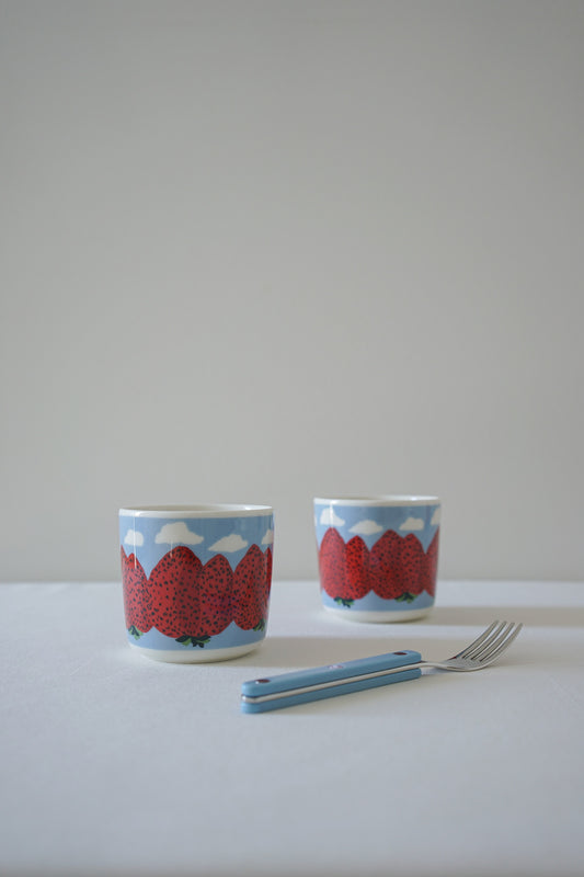 Mansikkavuoret Coffee Cup Without Handle 200ml 2pcs