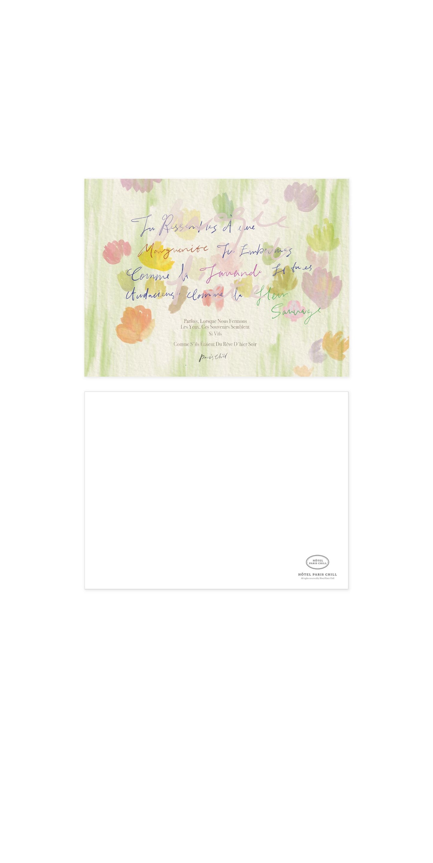 When Life Gives You Flowers Postcard
