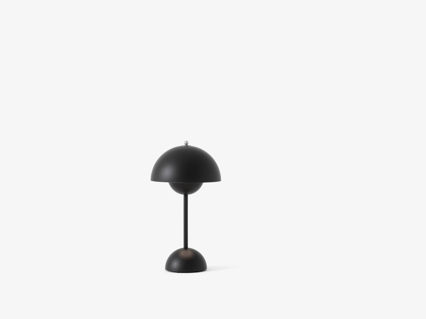 Flowerpot VP9 Portable Table (Matt Black)