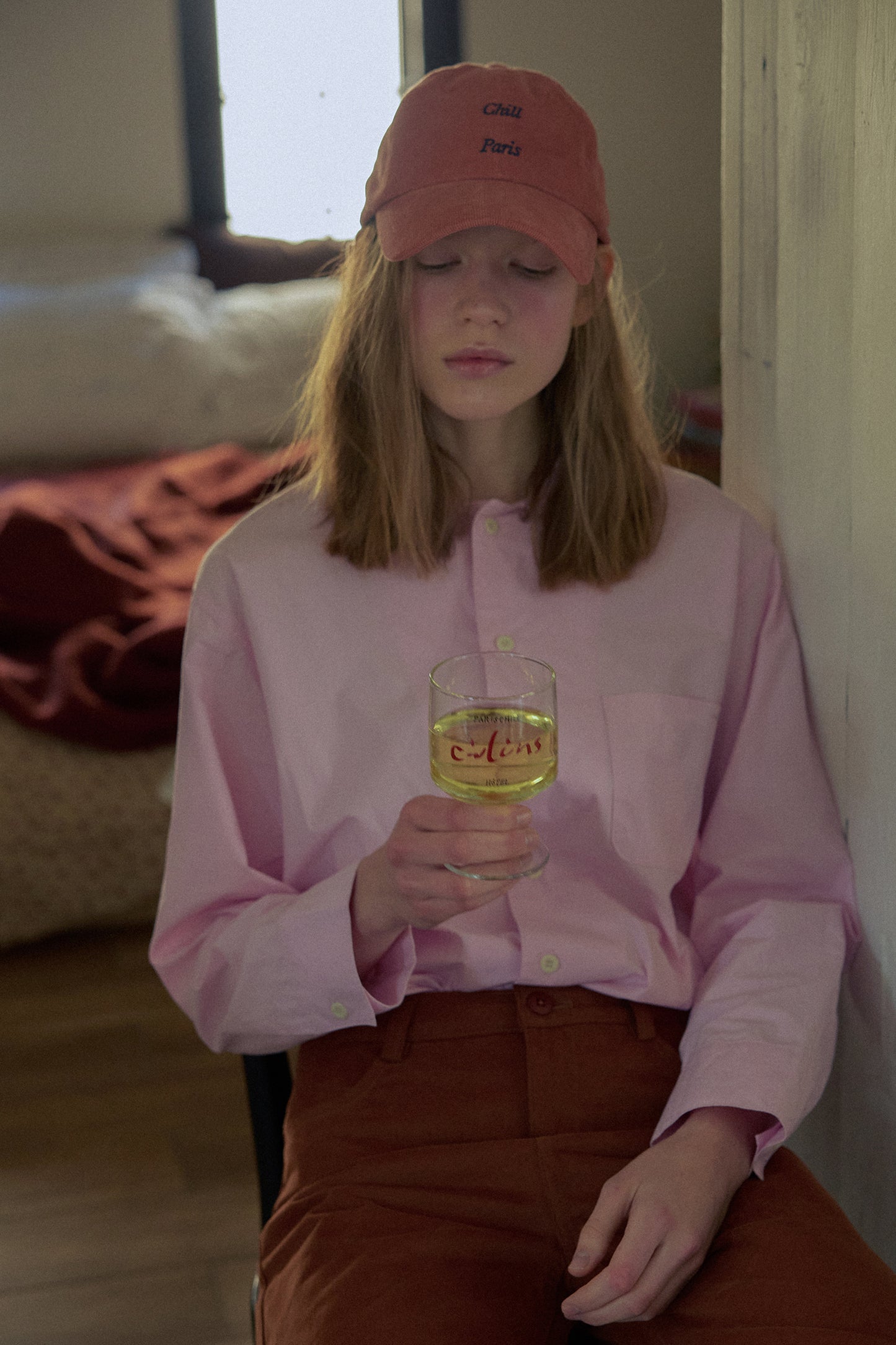 Hug Me Wine Glass (Chilli)