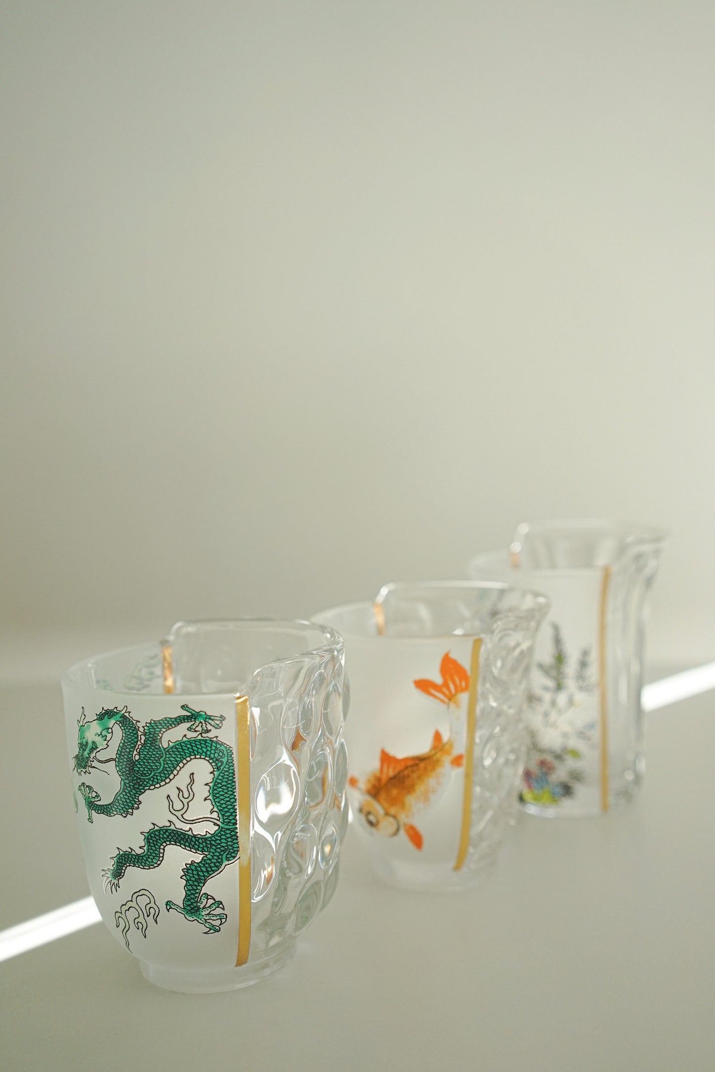 Hybrid Aglaura Set Of 3 Glass
