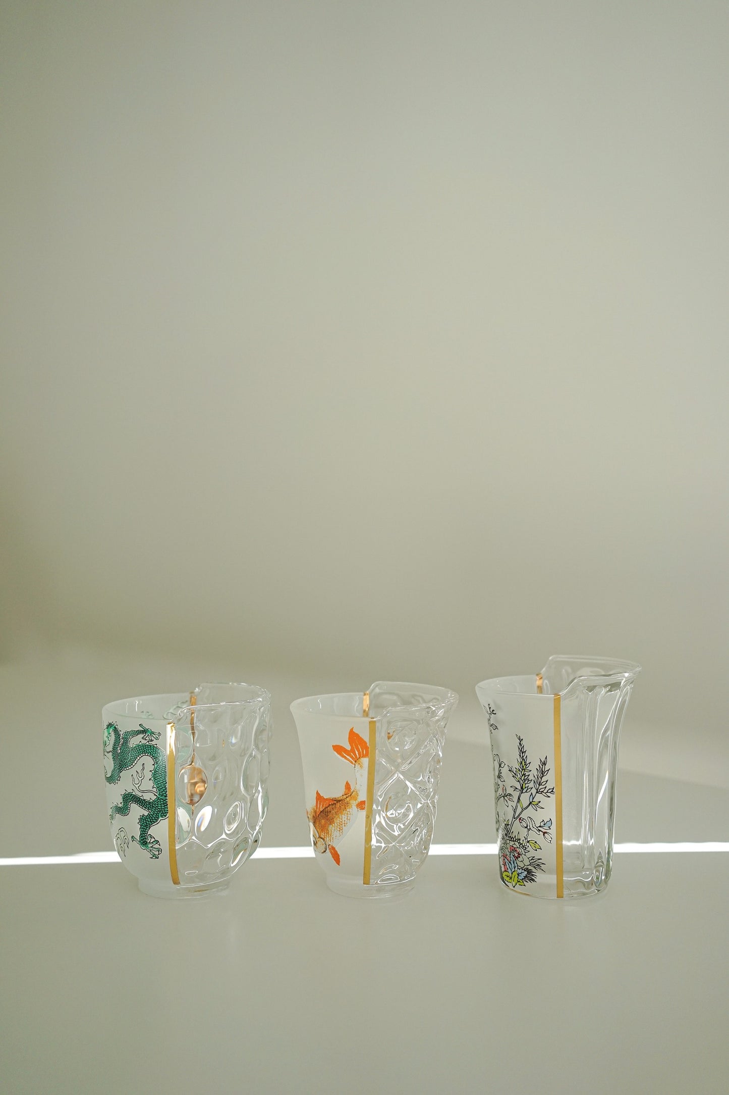 Hybrid Aglaura Set Of 3 Glass