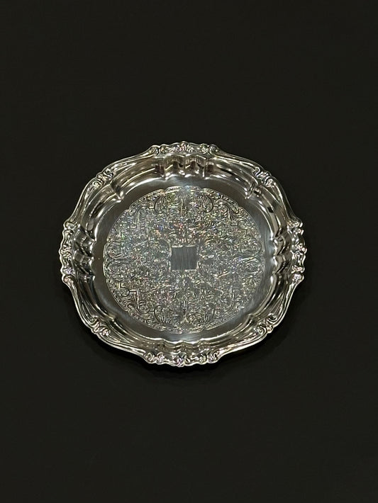Barocco Damascene Round Saucer 13.5cm