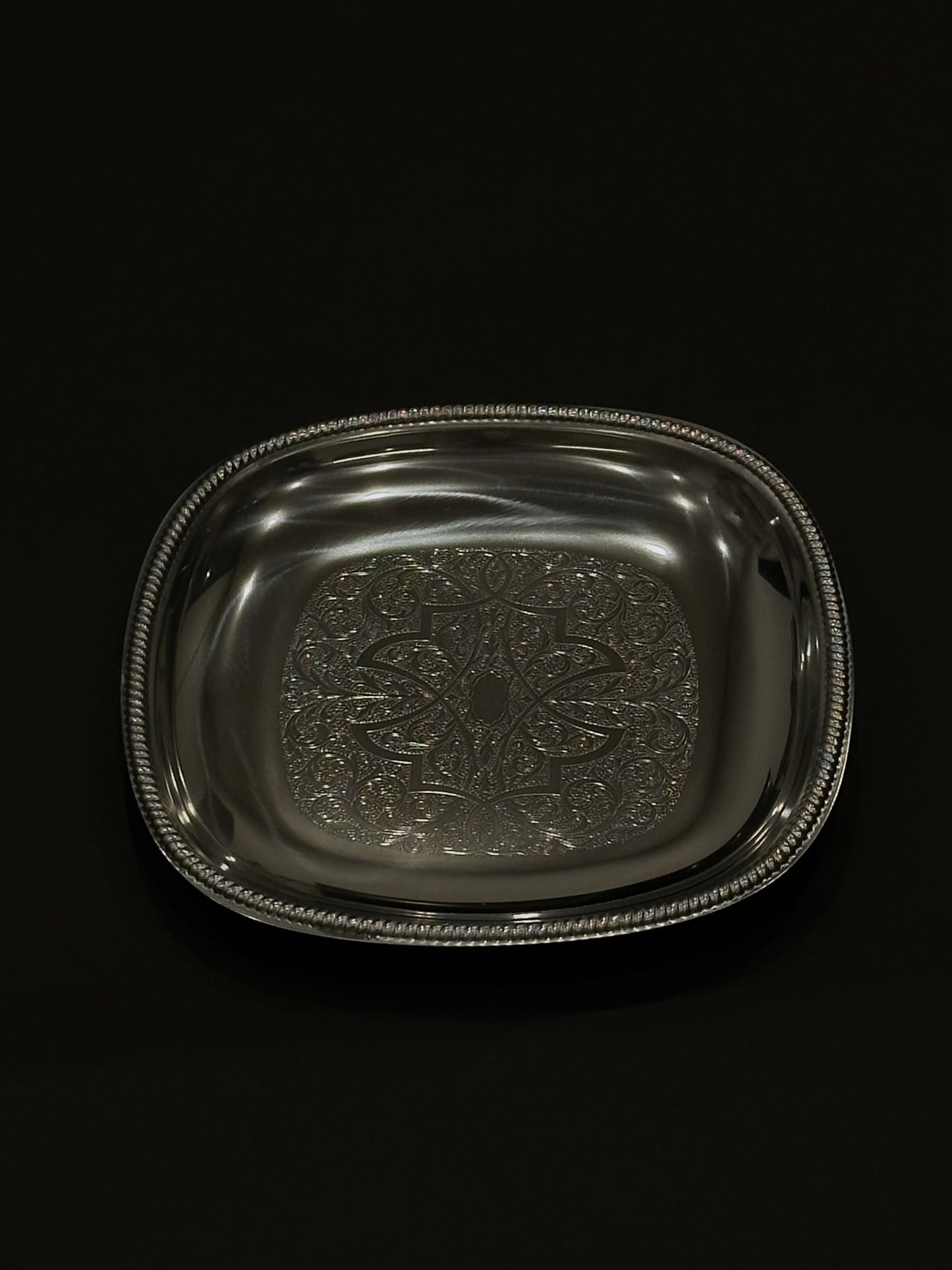 San Marco Damascene Square Plate 21cm