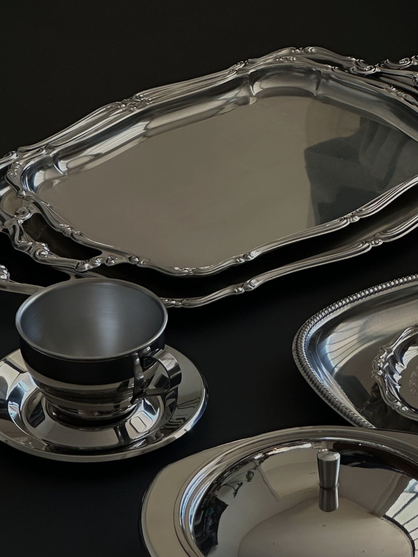 San Marco Rectangular Tray With Handles