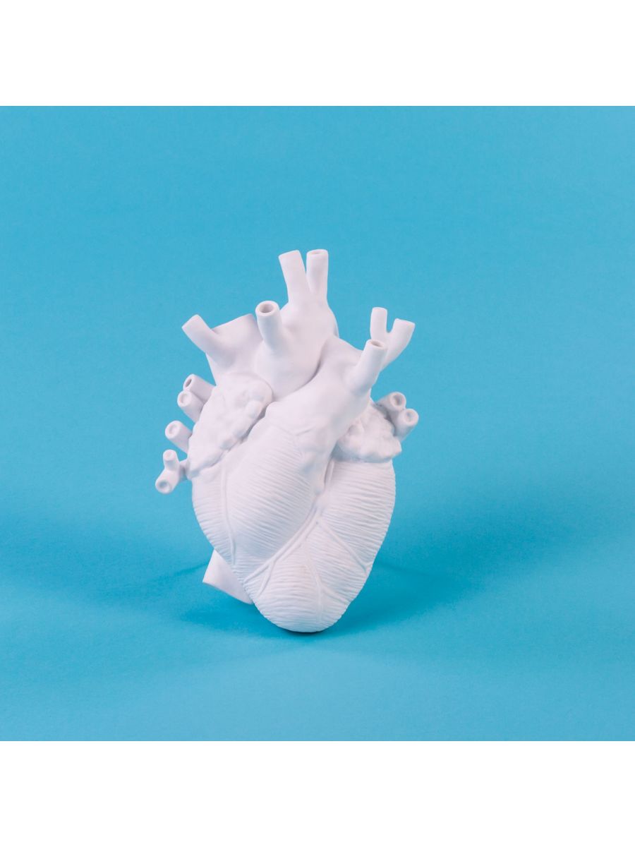 Love in Bloom Heart Vase Small