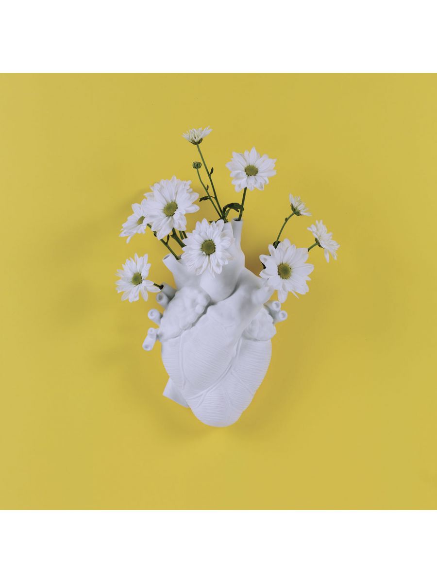 Love in Bloom Heart Vase Small