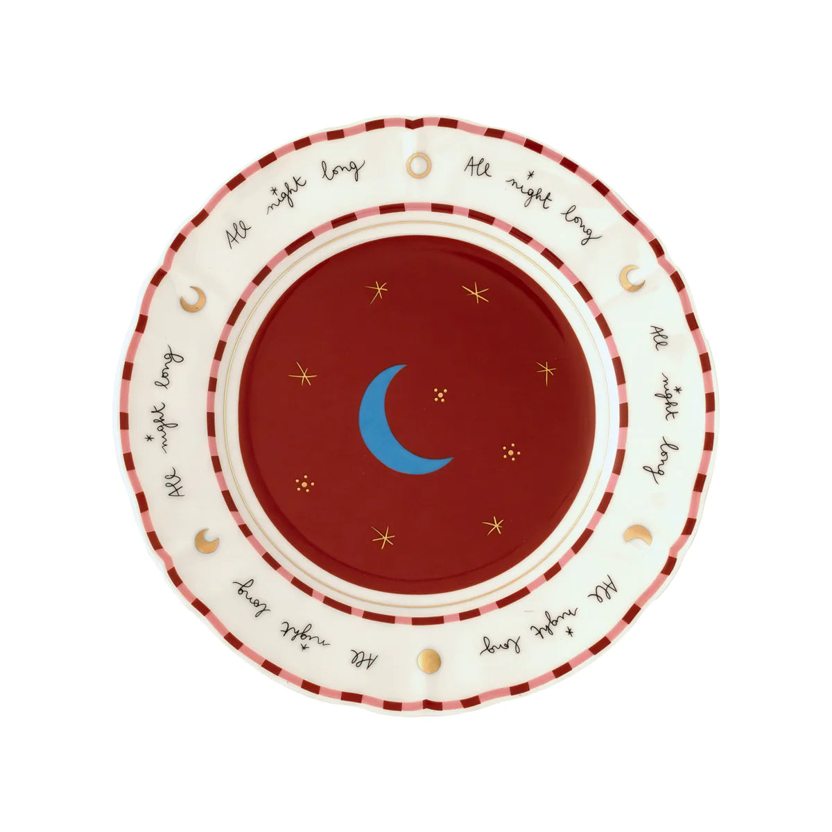 Moon Fruit Plate 20.5cm