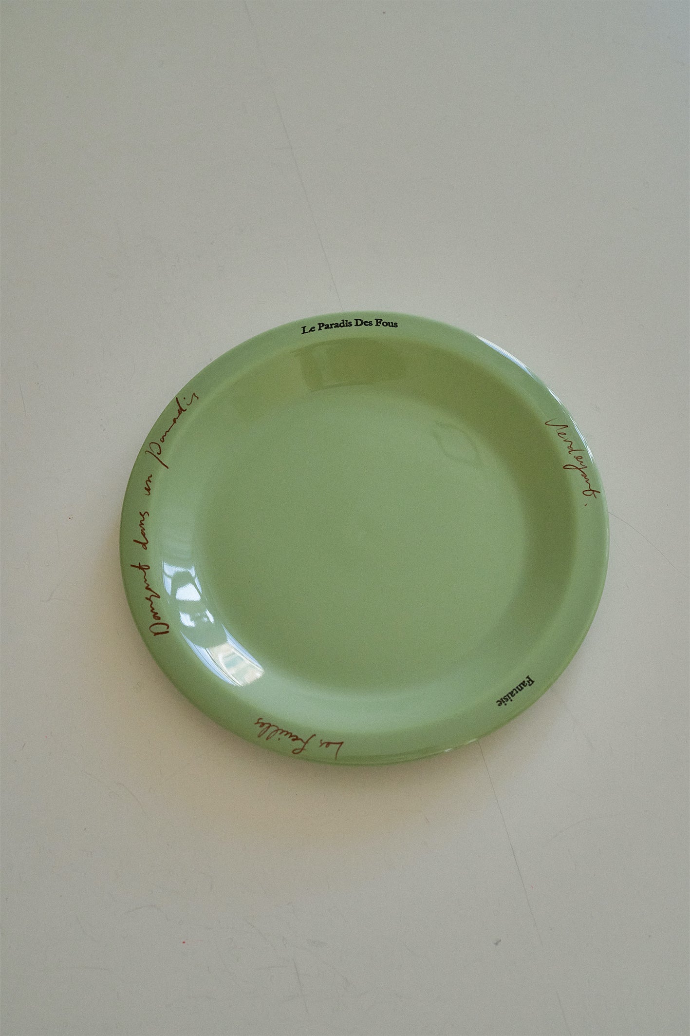 Le Paradis Saucer (Olive)