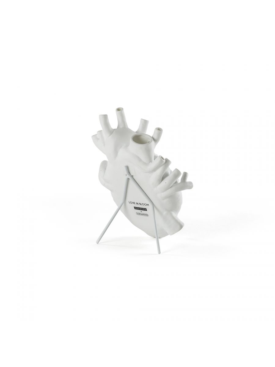 Love in Bloom Heart Vase Small