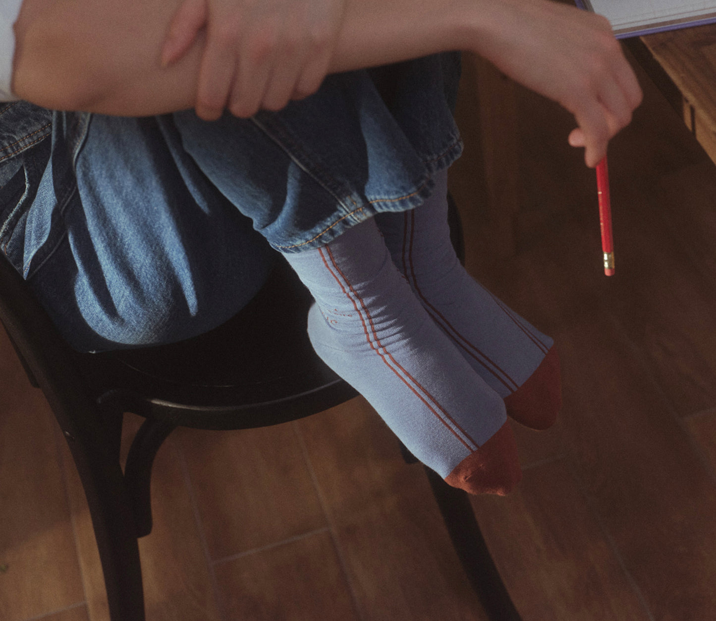 Cuddle Weather Socks (Dusty Blue)