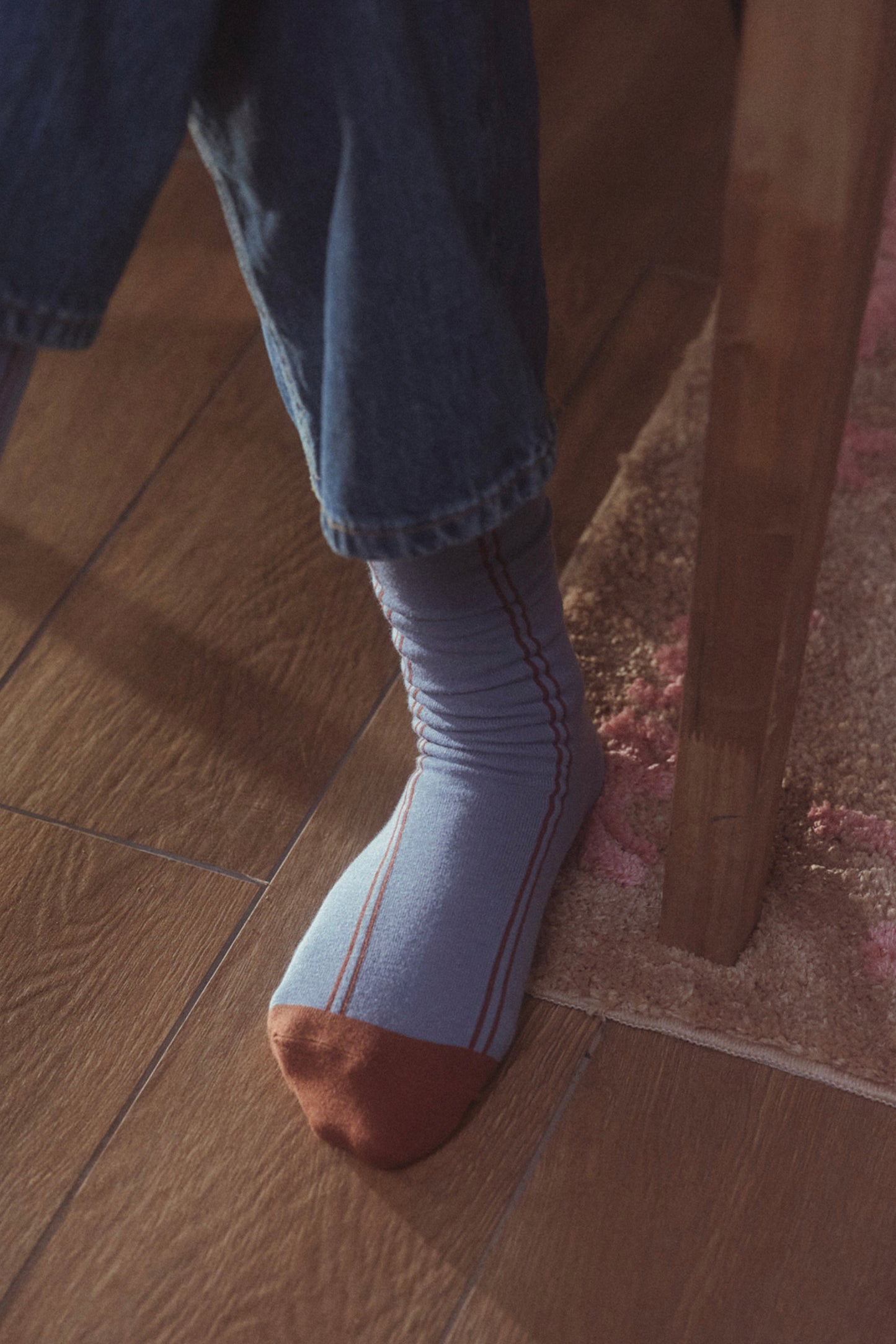 Cuddle Weather Socks (Dusty Blue)