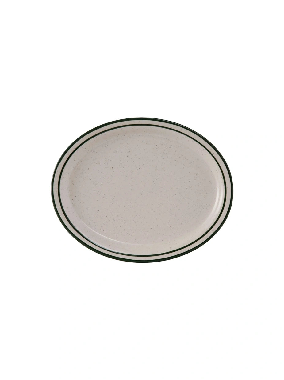 Emerald Oval Platter 24cm