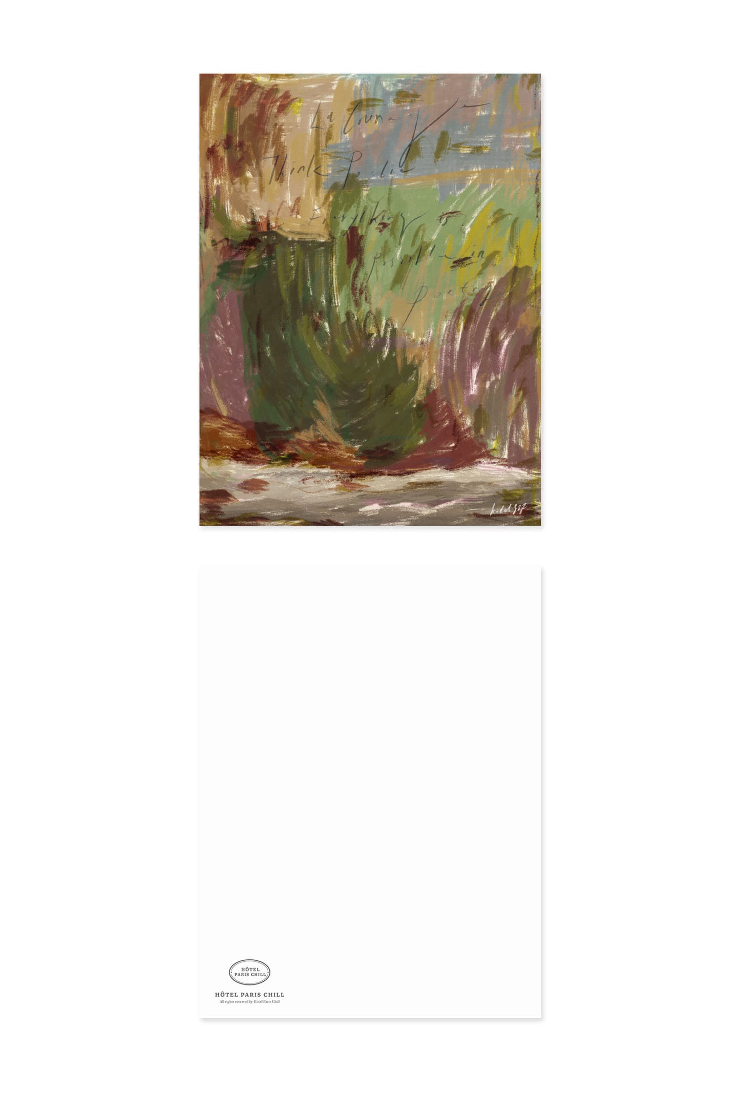 The Colors of Autumn Postcard