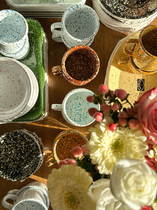 Milkyway Enamelware Tray 26cm (2 colours)