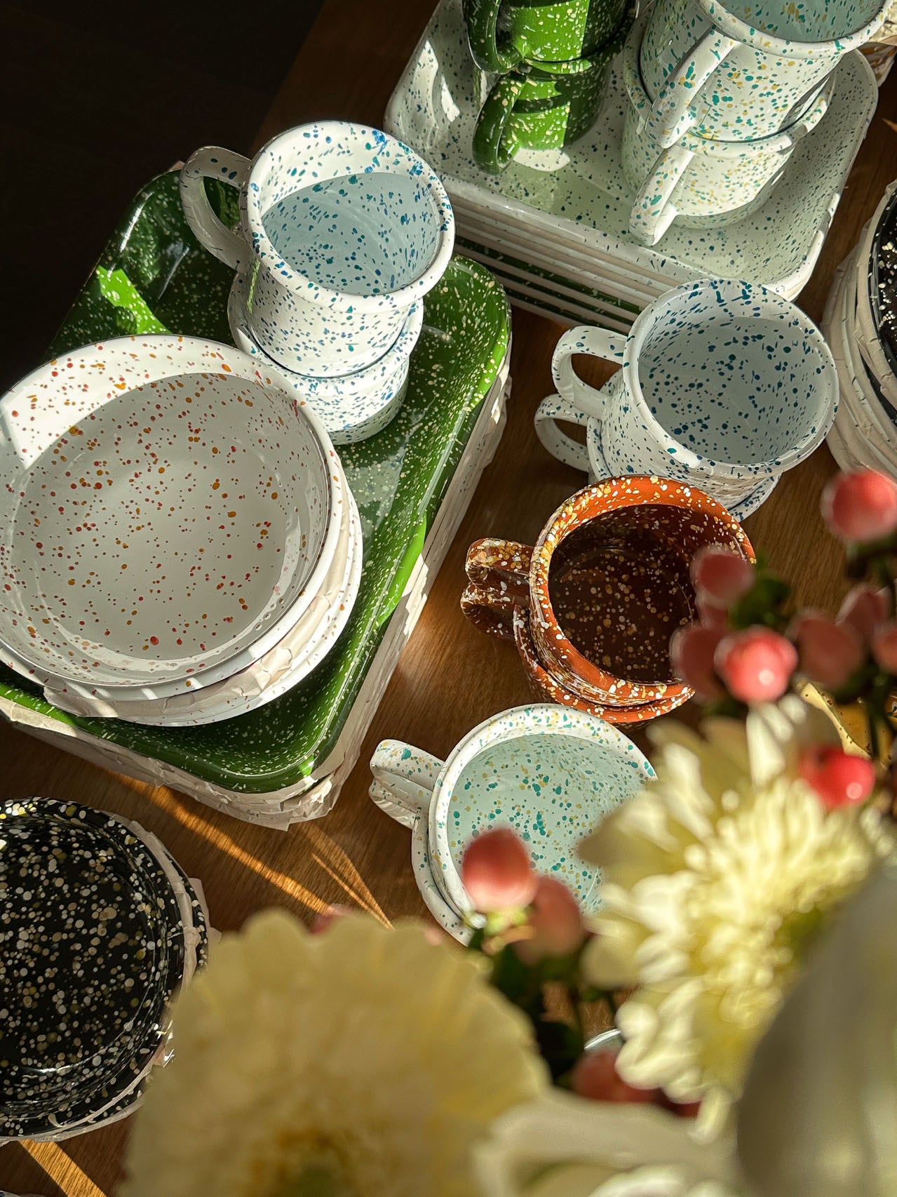 Milkyway Enamelware Tray 26cm (2 colours)