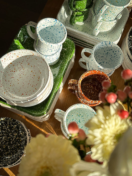 Milkyway Enamelware Tray 26cm (2 colours)